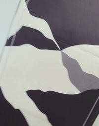 Padded Prayer Mat in Black N' White